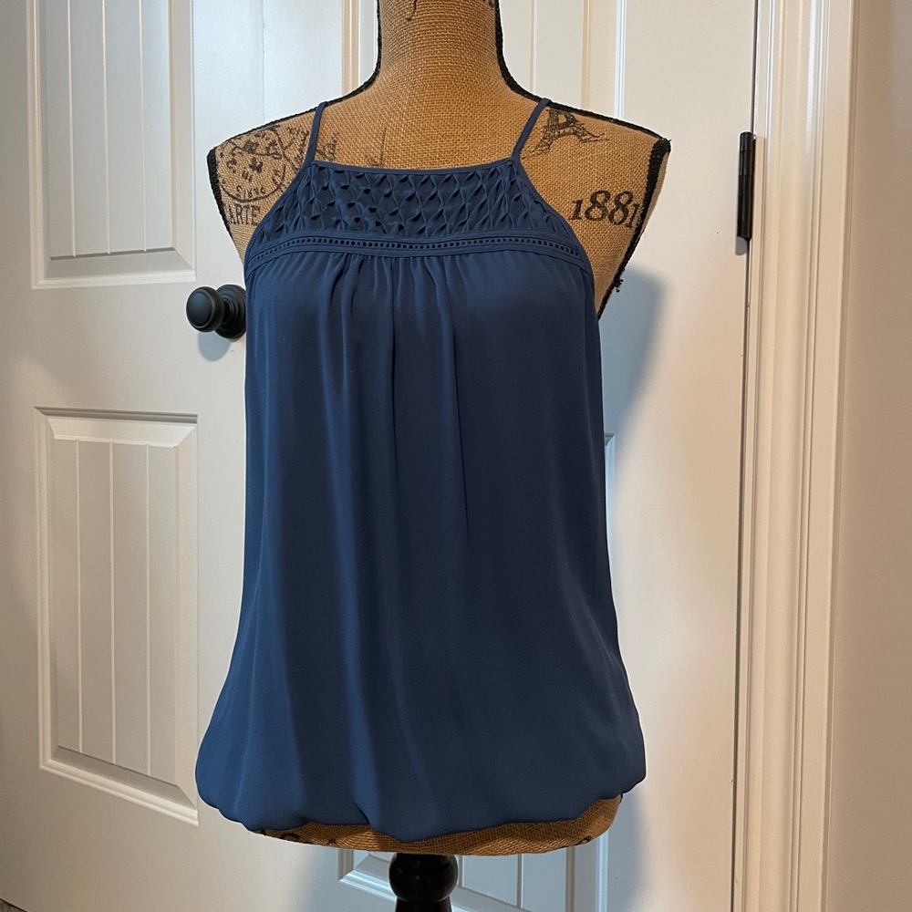 Spaghetti strap banded top from SoHo jeans